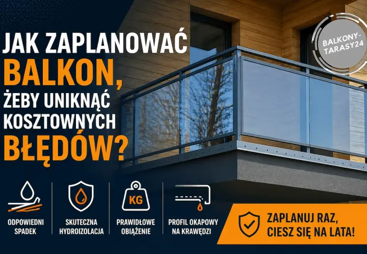 Planowanie balkonu to klucz do uniknięcia kosztownych błędów. Zobacz, jak zrobić to dobrze!