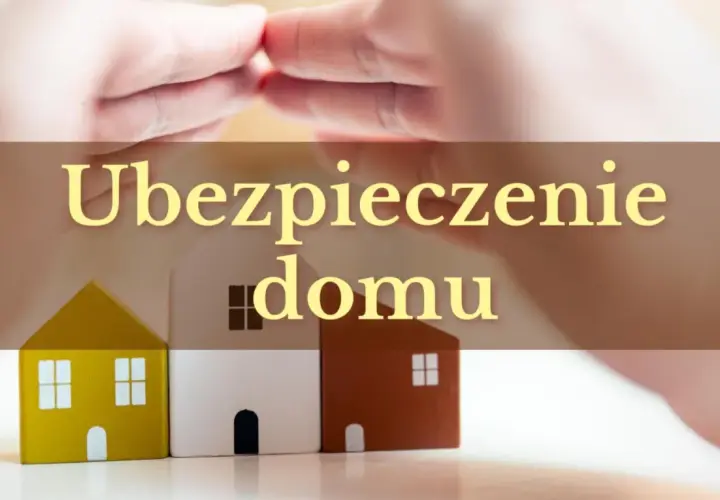 Ręce chroniące domki symbolizują bezpieczeństwo. Sprawdź, jaka jest ubezpieczenie domu cena i chroń swoją rodzinę.