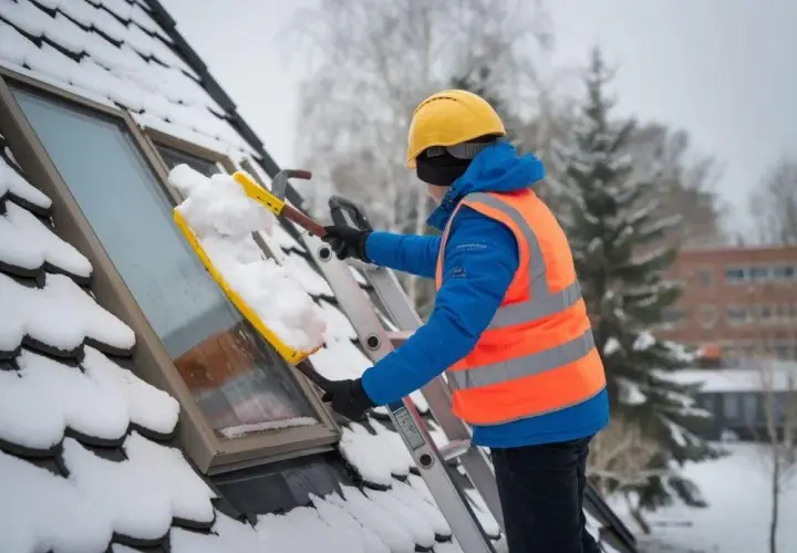 Jak odśnieżać dach bezpiecznie i skutecznie, unikając uszkodzeń