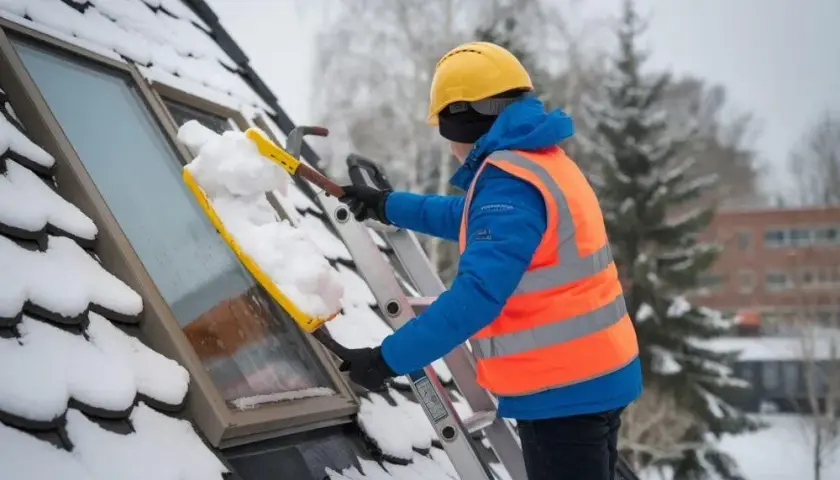 Jak odśnieżać dach bezpiecznie i skutecznie, unikając uszkodzeń