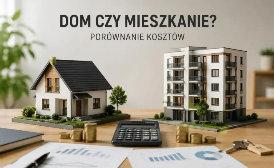 Dom czy mieszkanie? Porównaj koszty i wybierz mądrze!