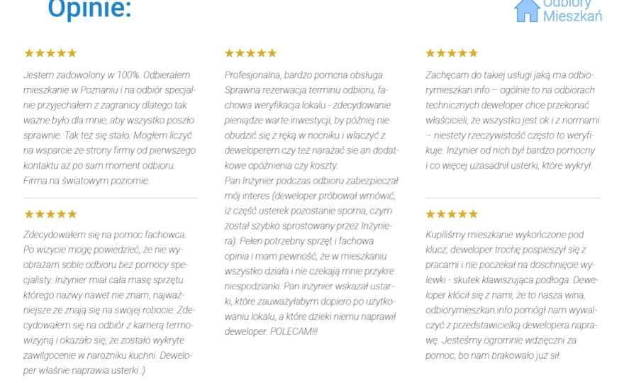 Gdzie zlecić odbiór techniczny mieszkania w Katowicach? Ranking
