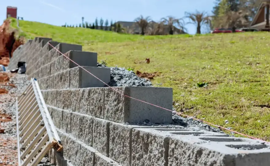 Mur oporowy z bloczków betonowych - Błędy, koszty i trwałość